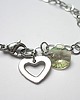 bransoletki z kamieni naturalnych Alloys Collection - line heart 2
