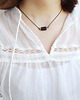 chokery Turmalin czarny choker 5