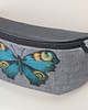 saszetka nerka Nerka haftowany motyl 2