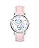 zegarki damskie Zegarek  mały - Ryby - skórzany, pudrowy róż 1
