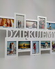 ramki na zdjęcia Multirama ramka na zdjęcia z napisem  Dziękujemy  mdf 10 zdjęć 3