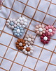 gryzaki i śliniaki dla dzieci Gryzak triple daisies grey 2