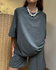 t-shirt damskie T-shirt Chillout graphite crew neck 8