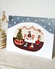 kartki świąteczne Kartka świąteczna  - Soft Winter  koperta w zestawie 1
