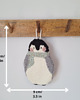 ozdoby choinkowe Pingwin Zawieszka do Pokoju Dziecka, Świąteczna Ozdoba 5