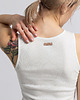 topy damskie Top na szelkach-biały(LA-064) 3