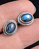 kolczyki srebrne Kolczyki srebrne little labradorite 1