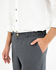 spodnie męskie Lniane spodnie SUNSET charcoal 3
