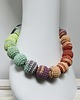 korale Korale szydełkowe naszyjnik boho handmade bawełna 1