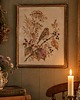plakaty PLAKAT zięba, vintage ilustracja botaniczna, jesienna dekoracja 1