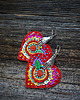 kolczyki soutache Kolekcja Frida - kolczyki kolorowe serca 4