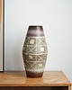wazony Wazon ceramiczny West Germany z geometryczną dekoracją, lata 70. 7