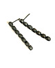 kolczyki wire wrapping Acorns mini: kolczyki (08ox) 1