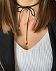 złote naszyjniki Choker Heart 1