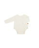 body i śpiochy niemowlęce Body kimono z niedrapkami białe 3