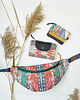 portfele damskie Portfel Boho Mini - Abstrakcja z Upcyklingu 4