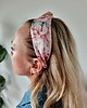 opaski do włosów Jedwabna opaska do włosów wiosenne kwiaty SILK CROWN 2