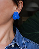 kolczyki soutache Niebieskie kolczyki sutasz 1