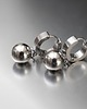 kolczyki srebrne Alloys Collection /Ball silver/ vol. 3 - kolczyki 1