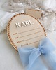 niemowlak - inne Tabliczka powitalna dla noworodka, metryczka dla dziewczynki, prezent noworodek 3