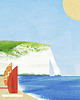 plakaty Klifowe wybrzeże Etretat - plakat Normandia 2
