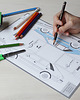 puzzle dla dzieci I Ty możesz złożyć Poloneza - papercraft 4