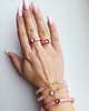 pierścionki - różne Pierścionek Pink Love 6