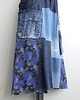 spódnice maxi Patchworkowa spódnica jeans r.48 3