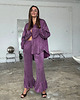 spodnie materiałowe damskie Koszula Blush purple lyocell 8