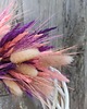 wianki Letni wianek na drzwi w lawendowych barwach, 35/40 cm 3