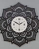 zegary DEKORACYJNY, AŻUROWY ZEGAR ŚCIENNY, MANDALA S ( 40 x 40 cm ) 1