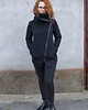 bluza bez kaptura damska Bluza damska asymetryczna , wysoka stójka 1
