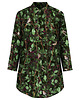koszule damskie  Zielona KOSZULA oversize/szmizjerka, autroski print SŁOWIKI leśne 100% wiskoza 1