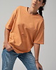 t-shirt damskie Koszulka T-Shirt z bawełny, PAPAYA 4