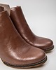 botki damskie SKÓRZANE BOTKI DO KOSTKI ZAPATO 501 BRĄZ RETRO 4
