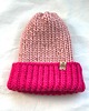 czapki damskie Czapka z wełny szlachetnej Oversize  Handmade Wełna naturalna 1