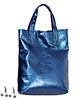torby na ramię :::  METALIC BLUE SKY eco-bag ::: 3