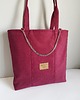torby na ramię Torebka damska Big City Bag burgundowa 3