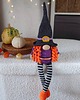 dodatki - różne Krasnalka jesienna, Skrzat ozdobny, Dekoracja na Halloween, Dekoracja kominka 3