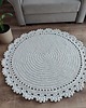 dywany Dywan szydełkowy ze sznurka 110cm 4