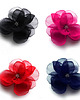 klipsy do butów Klipsy do butów Coquet - Fragile Navy Blue Flower 5