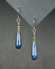 kolczyki wire wrapping Kolczyki z jadeitem 4