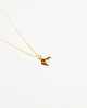 złote naszyjniki Gold Plated Tiny Fox Necklace 2