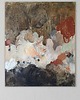 obrazy "Structural shadows" 50x60 cm, obraz na płótnie, pigmenty ziemne, akryl 1