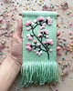 Ozdoby na ścianę Mała makatka - magnolia. 1