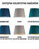 plafony Designerska lampa sufitowa z regulowanym ramieniem TAMPA VELUR 8