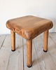 stołki Stołek drewniany masywny TOCZEK II 8