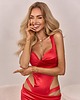 złote naszyjniki Łańcuszek z literką dmuchaną Goldie 7