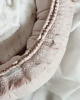 śpiwory i rożki niemowlęce Boho Gniazdko niemowlęce Pudrowy róż 3