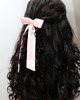 akcesoria do jogi Gumka do włosów BOWTIFUL scrunchie z kokardą - powdered pink 2